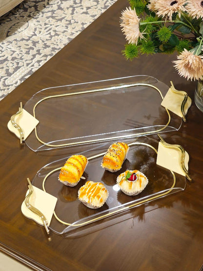 SQ BK Set of Acrylic Serving Box, Incense Burner, Tray and Tissue Box - BEIGE (TU-SQ | BR-SQ | BX- SQ | TR-M-SQ | TR-L-SQ)