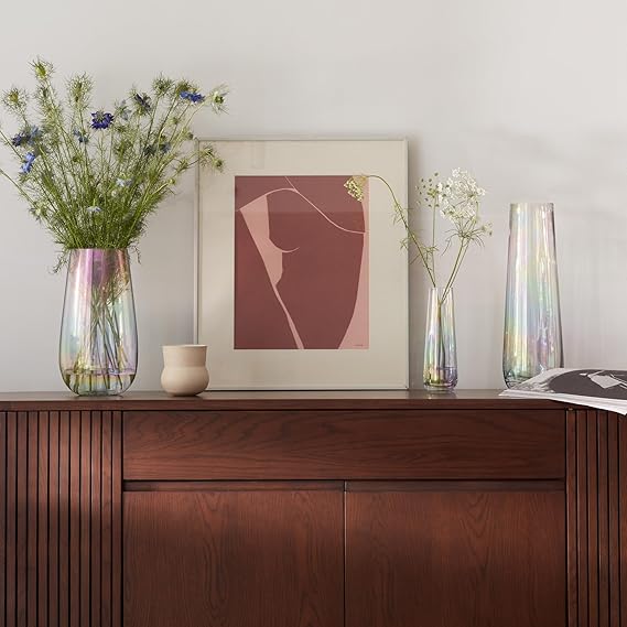 Pearl Vase H20cm Mother of Pearl