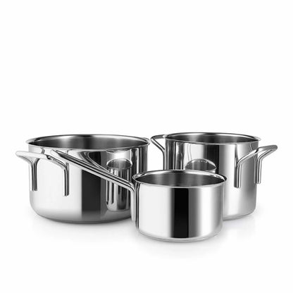 Stainless steel cookware set - 3 pcs.