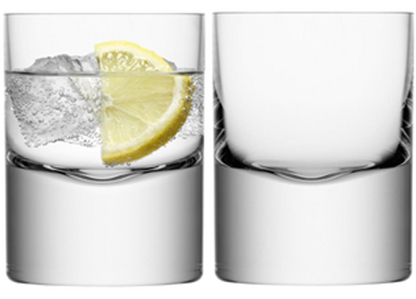 Boris Tumbler 250ml Clear x 2