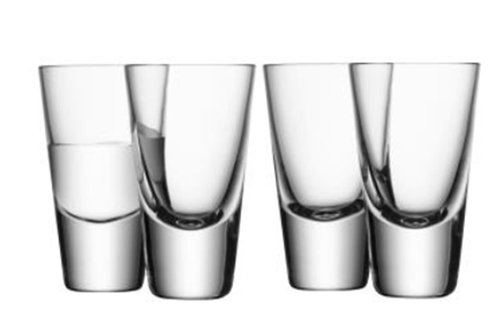 Bar Vodka Glass 100 ml x 4