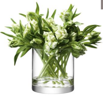 Column Vase/Candleholder Clear