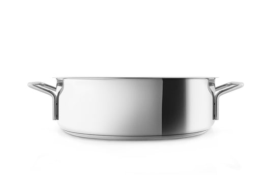Saute Pot - 28cm - Stainless Steel - 2 Handles