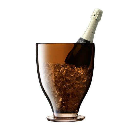 Epoque Champagne Bucket H26.5cm Amber/Lustre