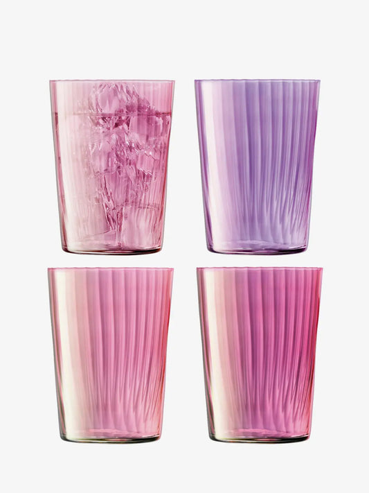 Gems Tumbler 560ml Assorted Garnet x 4