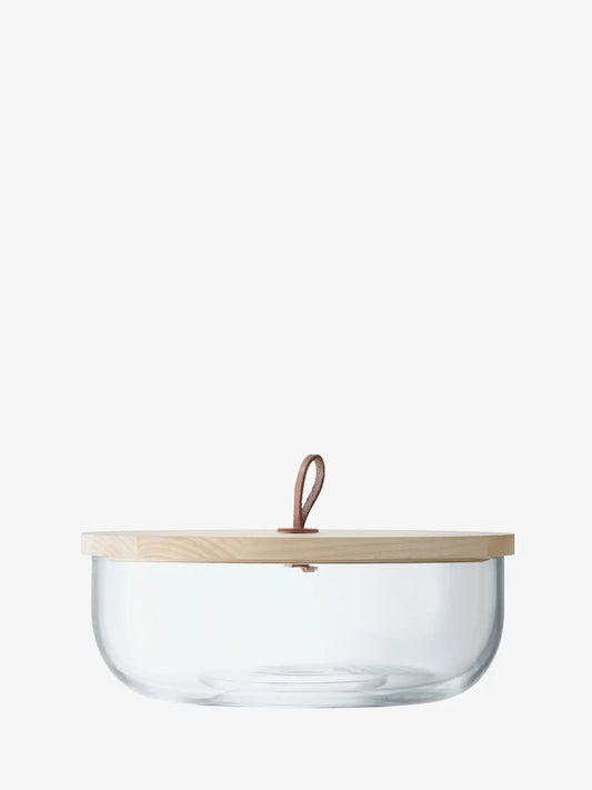 Ivalo Container & Ash Lid H11cm Clear