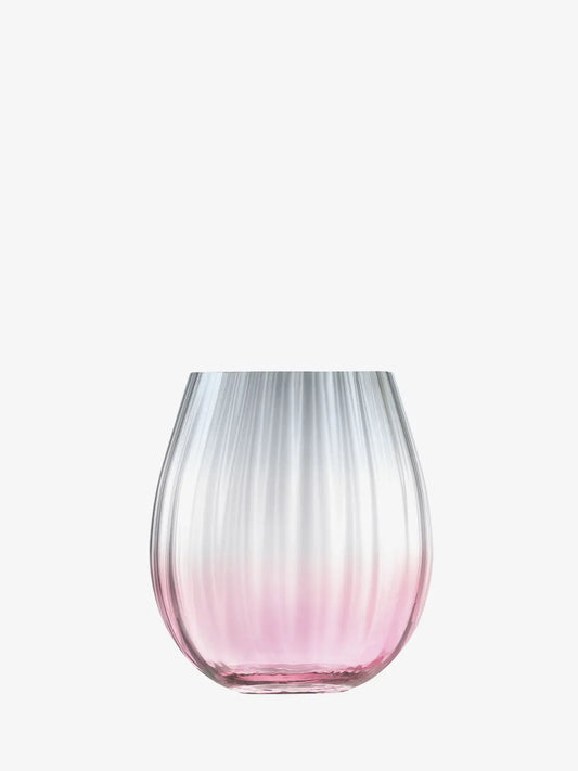 Dusk Tumbler 425ml Pink/Grey x 2