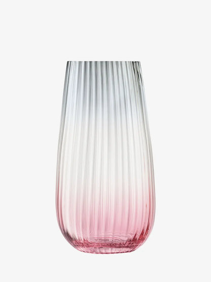 Dusk Vase H28cm Pink/Grey