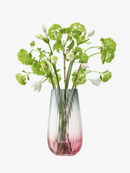 Dusk Vase H28cm Pink/Grey