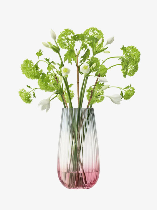 Dusk Vase H28cm Pink/Grey
