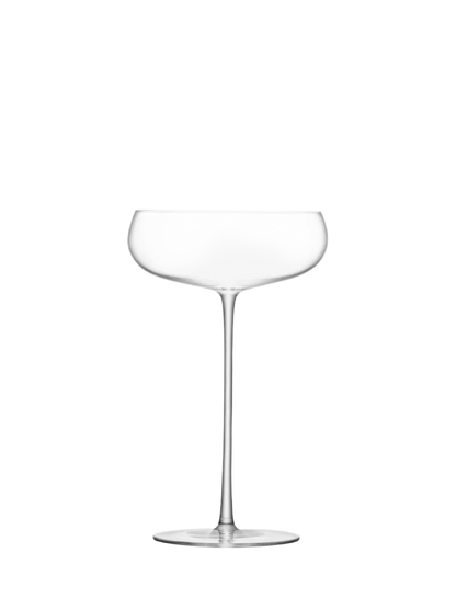 Wine Culture Wine Champagne Saucer 320ml Clear x 2