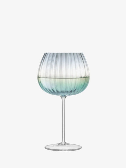 Dusk Balloon Goblet 650ml Green/Grey x 2