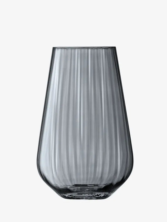 Zinc Vase H28cm Sheer Zinc