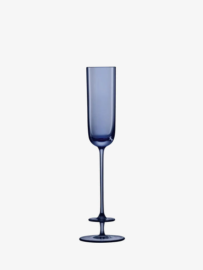 Champagne Theatre Champagne Flute 130ml Tier/Midnight Blue x 2