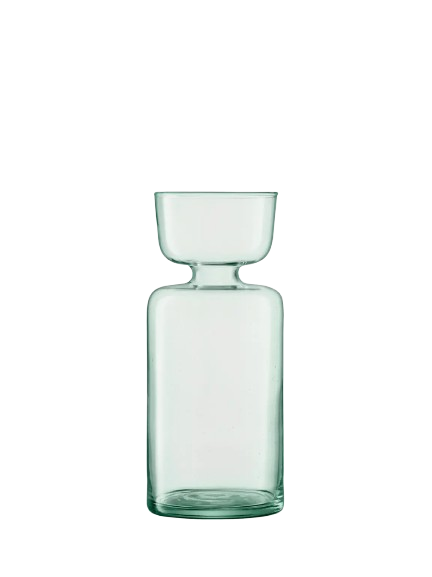 Canopy Vase/Bulb Planter H20cm Clear
