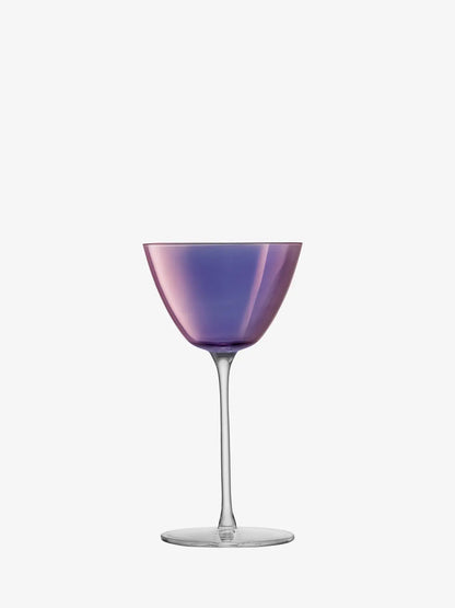 Aurora Martini Glass 195ml Polar Violet x 4