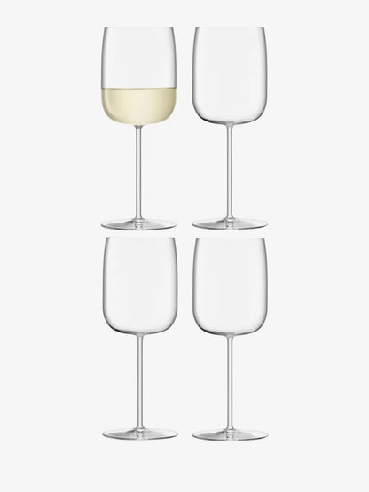 Borough Wine Glass 380ml Clear x 4