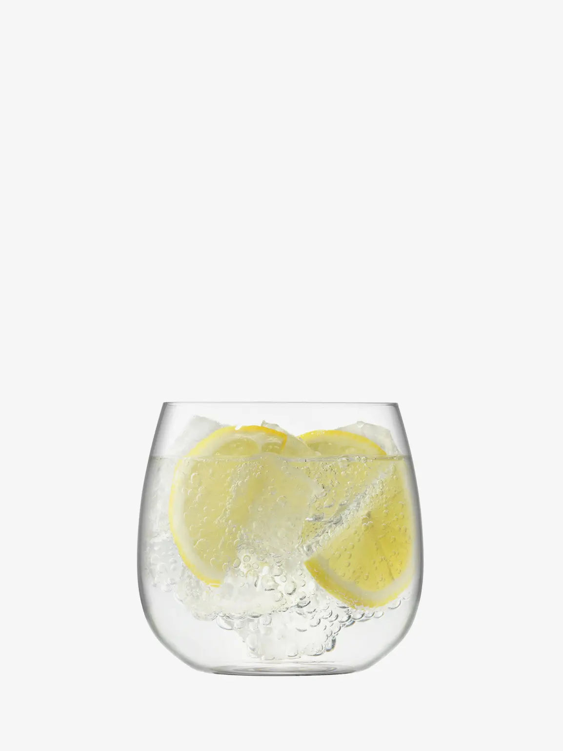 Borough Stemless Glass 370ml Clear x 4