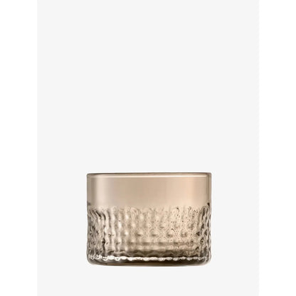 Wicker Tealight Holder taupe
