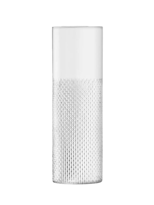 Wicker Vase H40cm Clear