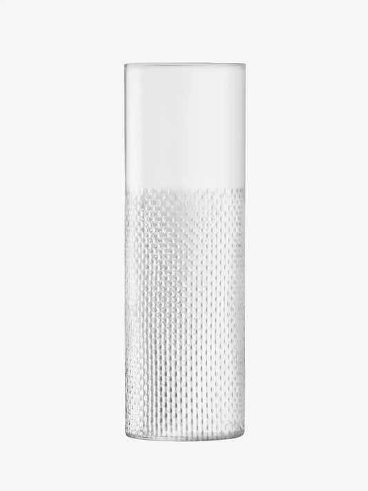 Wicker Vase H40cm Clear