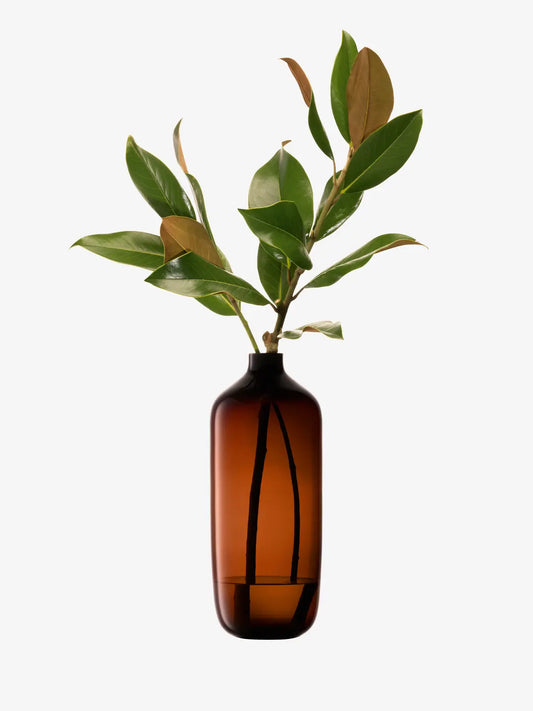 Vessel Vase H38cm Peat Brown
