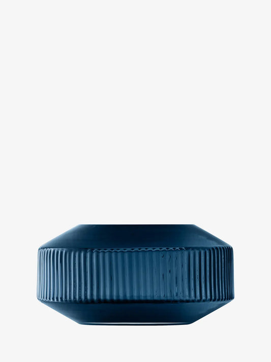 Rotunda Wide Vase H14cm Sapphire