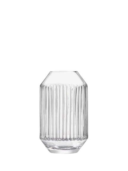 Rotunda Vase H15cm Clear