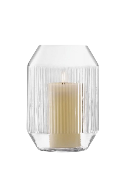 Rotunda Lantern/Vase H26cm Clear