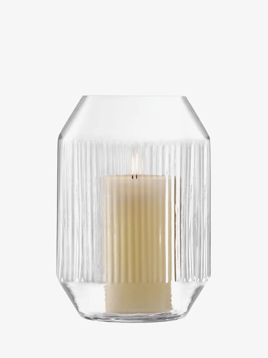 Rotunda Lantern/Vase H26cm Clear