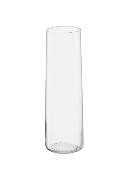 Market Vase H35.5cm Clear