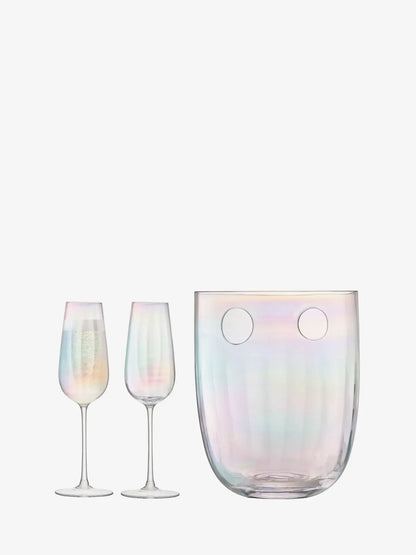Pearl Champagne Flute set of 4