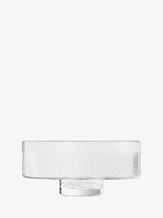 Wicker Comport 28.5cm/H13cm Clear
