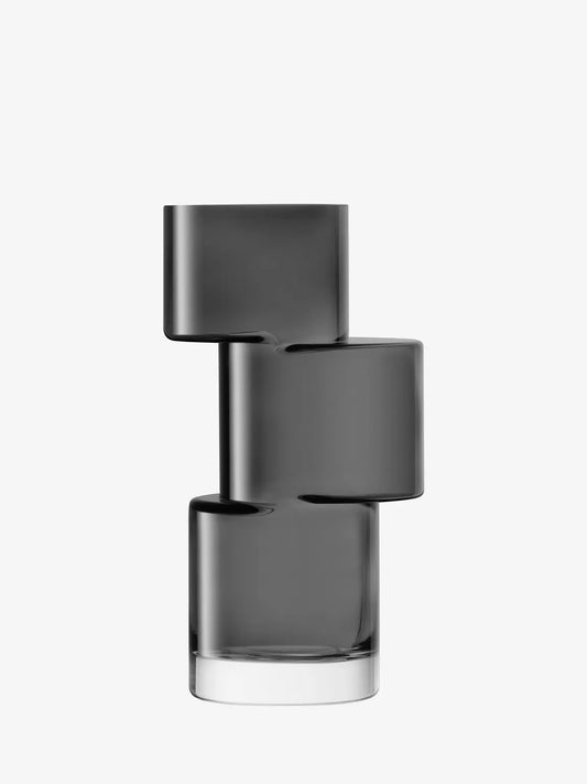 Tier Vase H26cm Slate Grey