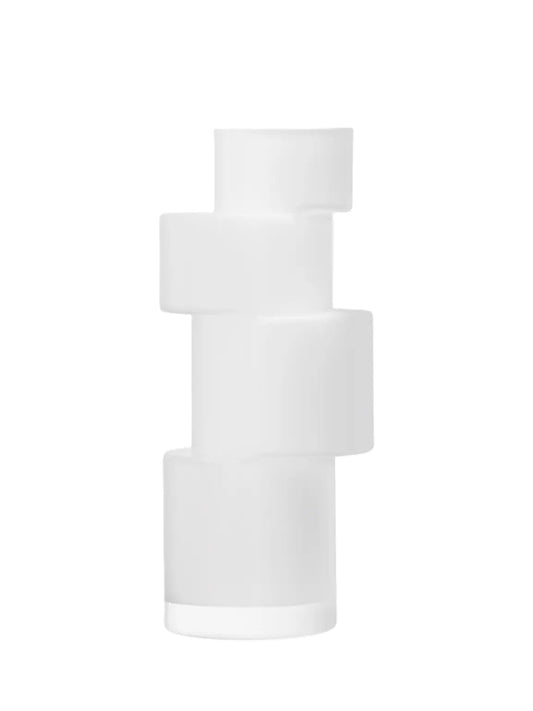 Tier Vase H35cm Chalk White
