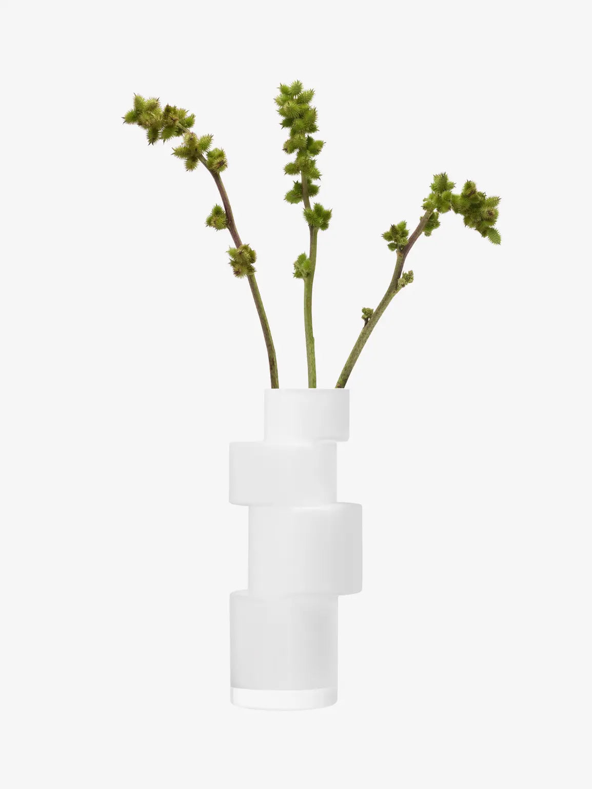 Tier Vase H35cm Chalk White