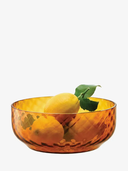 Dapple Bowl 22.5 cm Sun Amber