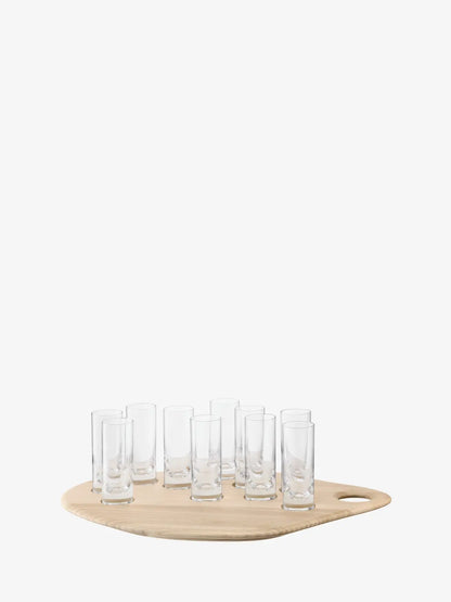Palette Shot Set Ash Board W28cm/L40cm Clear