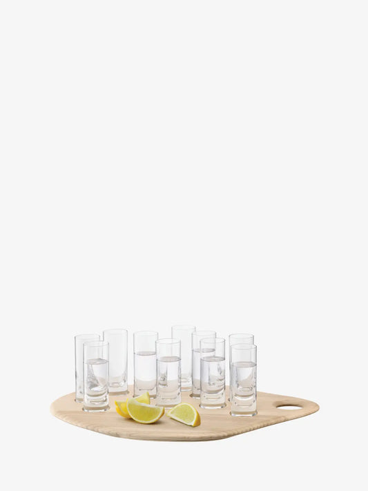 Palette Shot Set Ash Board W28cm/L40cm Clear