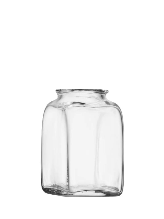 Umberto Vase H14cm Clear