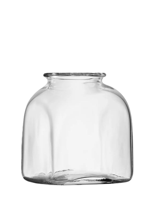 Umberto Vase H24cm Clear