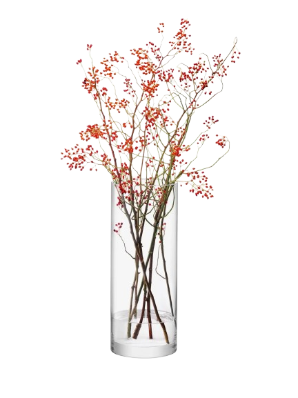 Column Giant Vase H50 x Ø20cm Clear