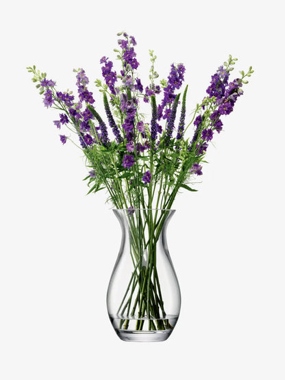 Flower Grand Posy Vase H32cm Clear