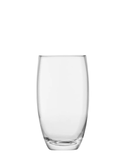 Flower Barrel Bouquet Vase H20cm Clear