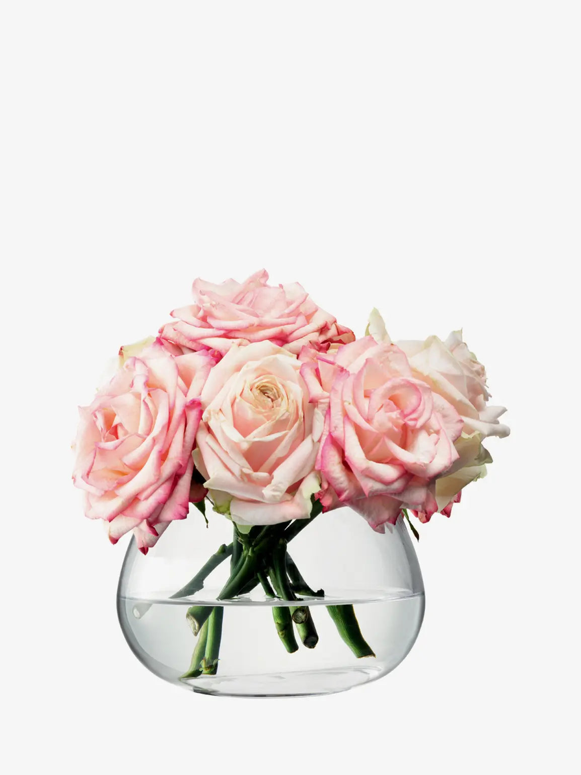 Flower Table Arrangement Vase H11.5cm Clear