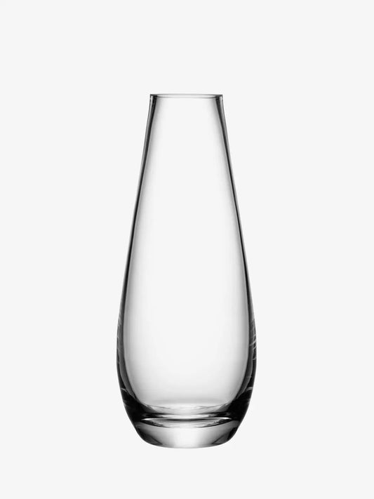 Flower Tall Stem Vase H29cm Clear