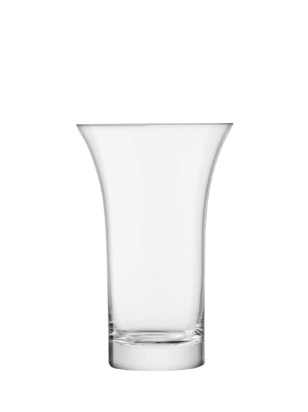 Flower Flared Bouquet Vase H22cm Clear