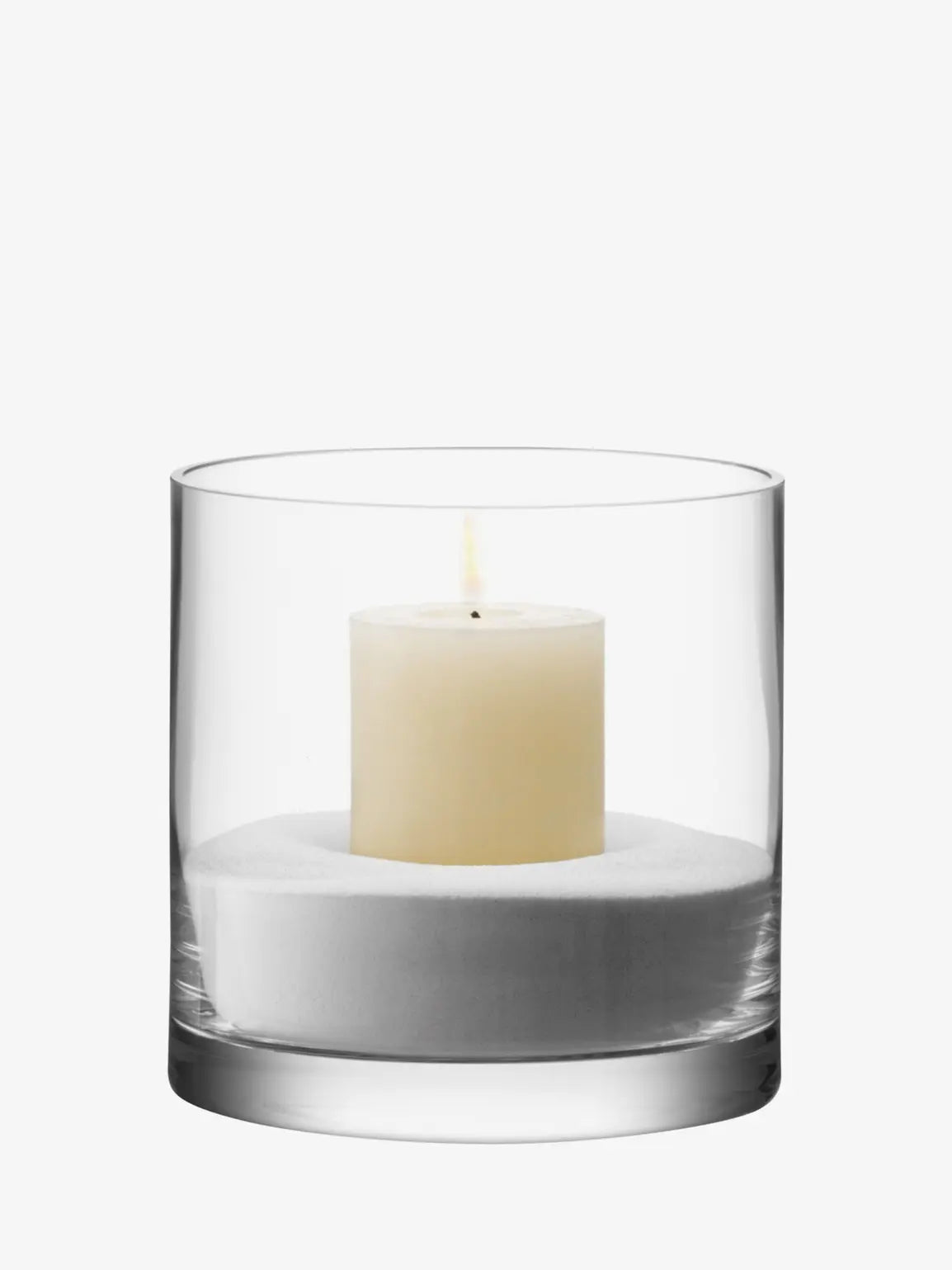 Column Vase/Candleholder Clear