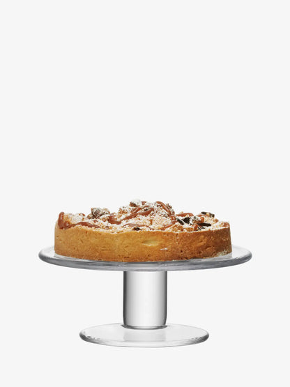 Klara Glass Cake Stand 24cm Clear