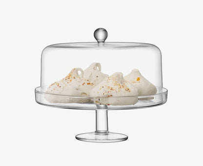 Klara Cakestand & Cover 33cm/30cm H30cm Clear